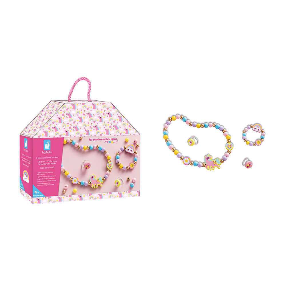 4 joyas de madera para crear rainbow land