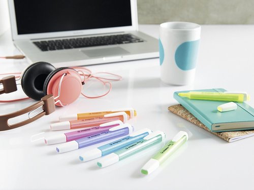 Marcador fluorescente Stabilo Swing Cool 6 colores