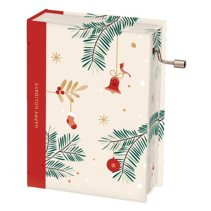 Navidad - Caja de música para vale regalo