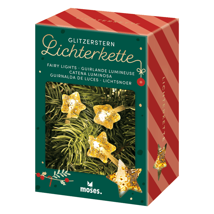 Navidad - Guirnalda de luces Estrellitas