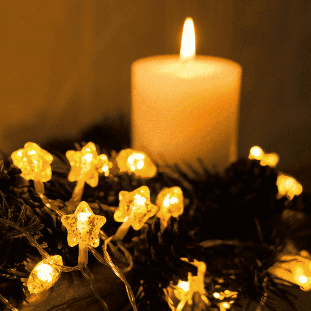 Navidad - Guirnalda de luces Estrellitas