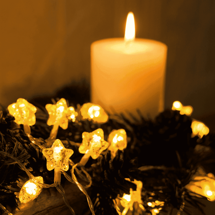 Navidad - Guirnalda de luces Estrellitas