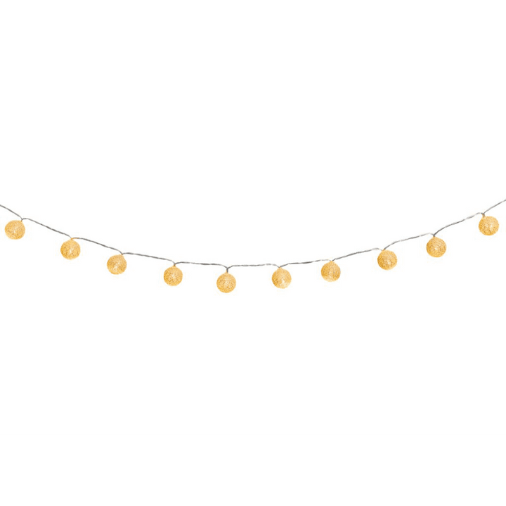 Navidad - Guirnalda de luces Bolas brillantes