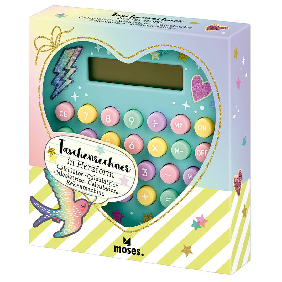 Calculadora en forma de corazón