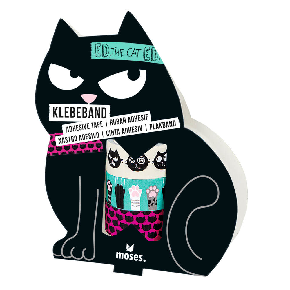 Cinta papel adhesivo Ed the Cat