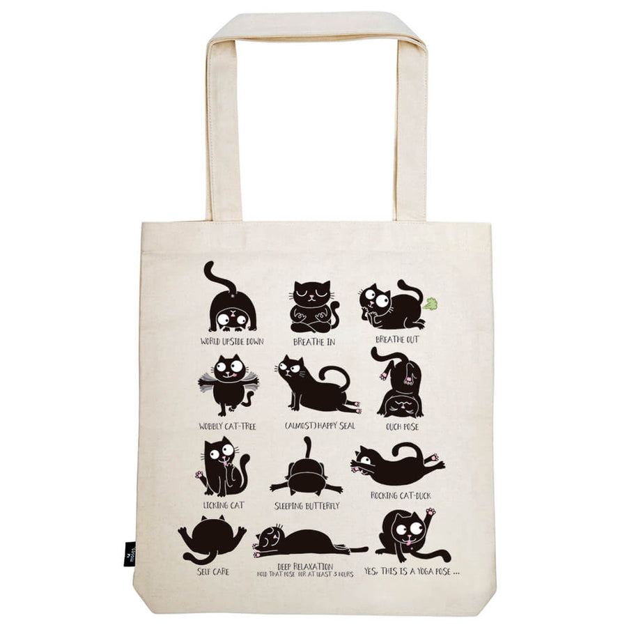Ed, The Cat - Bolsa de la compra - Cat yoga