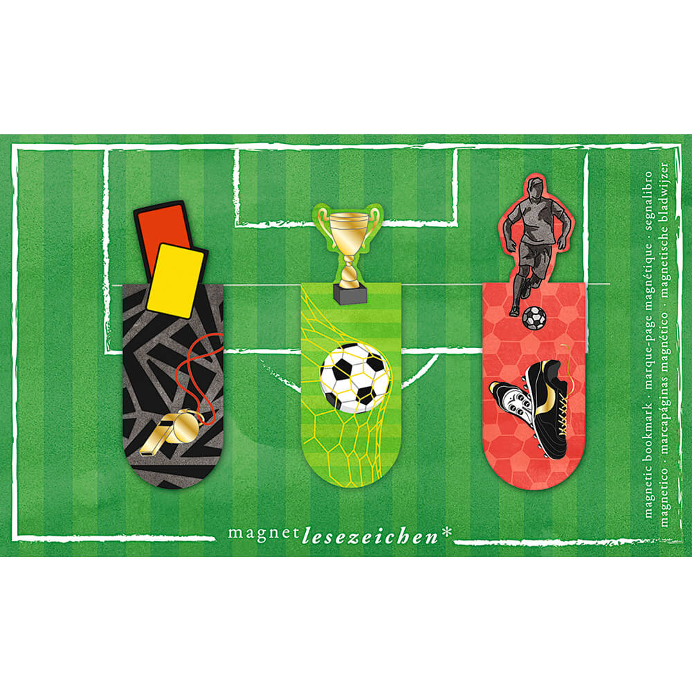 Marcapáginas Magnéticos - Fanático del fútbol
