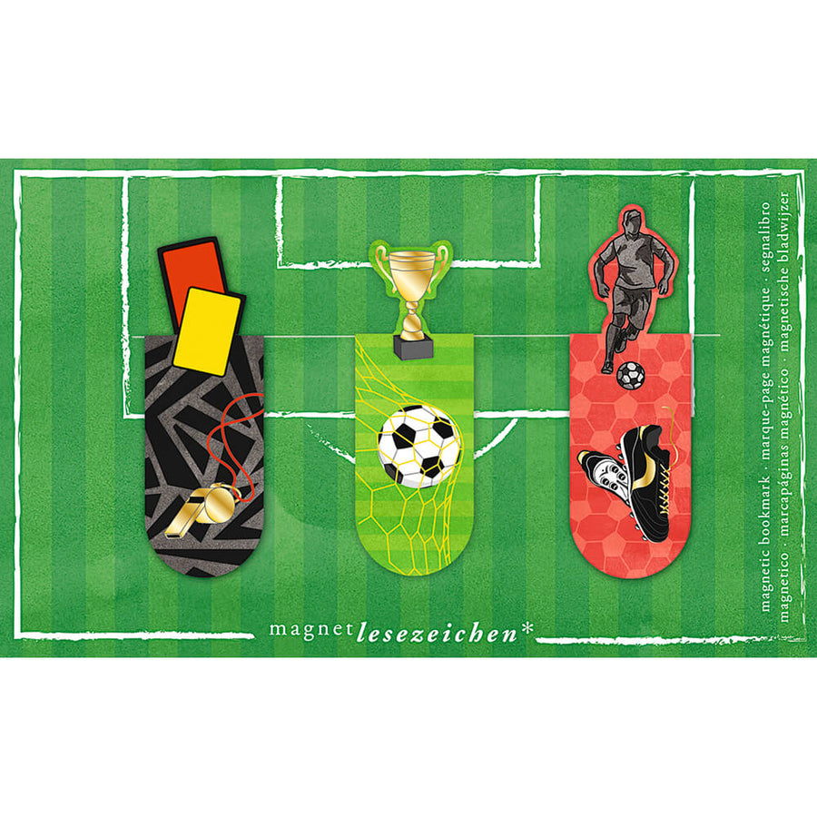 Marcapáginas Magnéticos - Fanático del fútbol