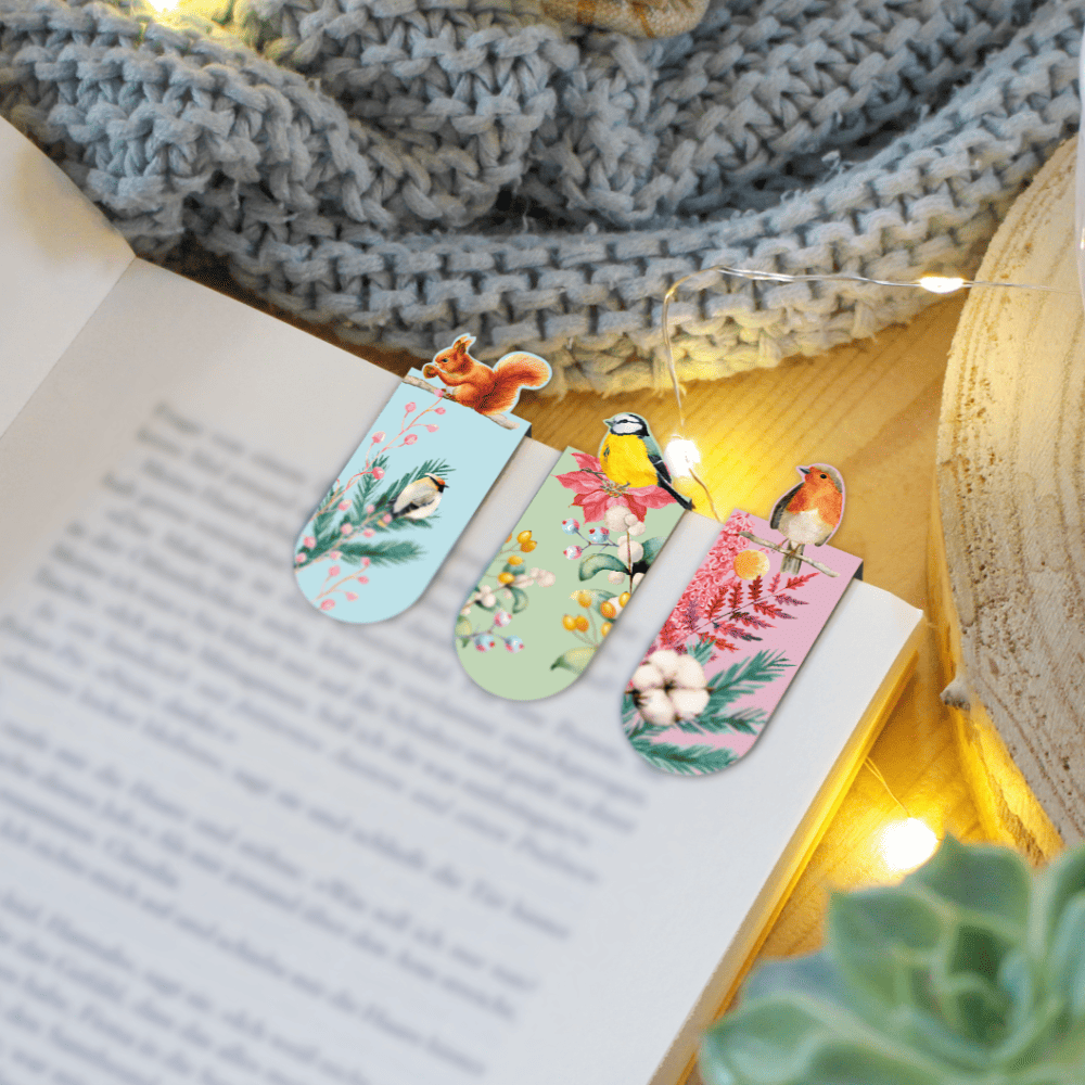 Marcapáginas magnético Bird Romance