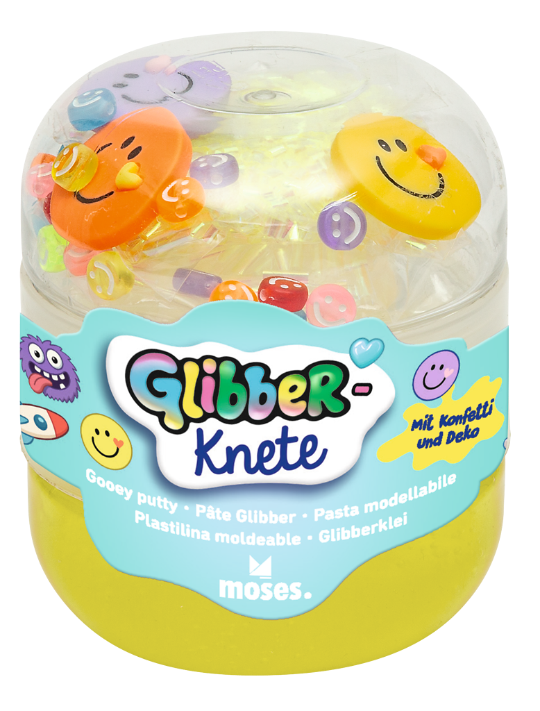 Slime con pequeñas piezas divertidas