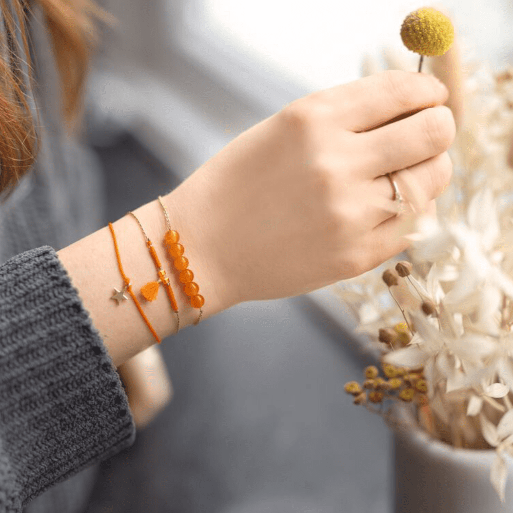 Pulseras Naranja