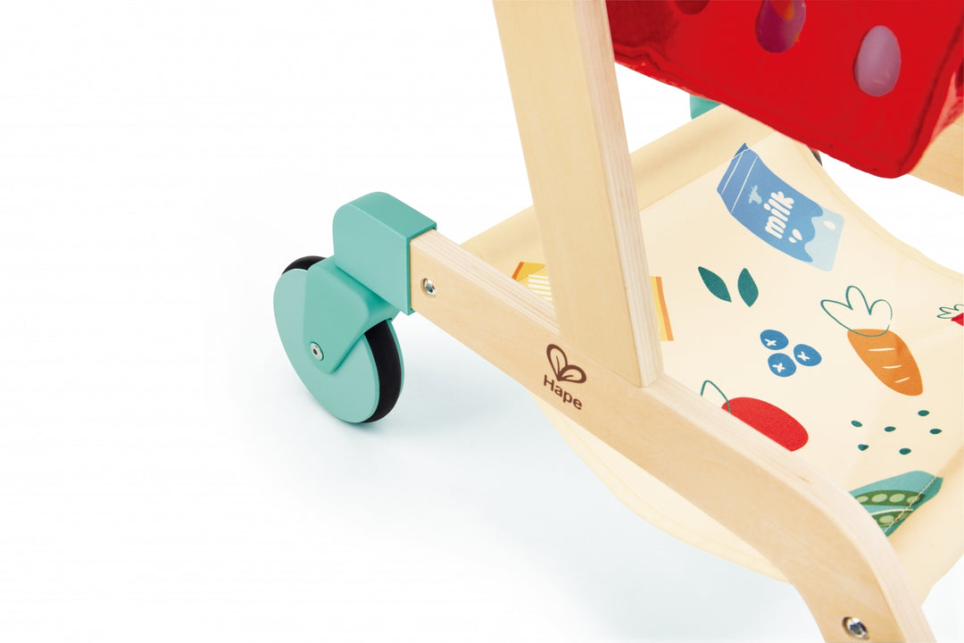 Carrito de la compra y cesta