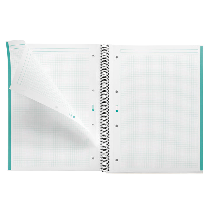 Cuaderno NB1 A4 80 CLA PP Turquesa