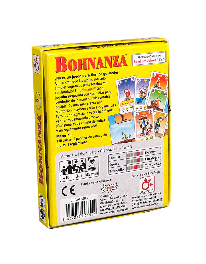 Bohnanza : por un puñado de judías
