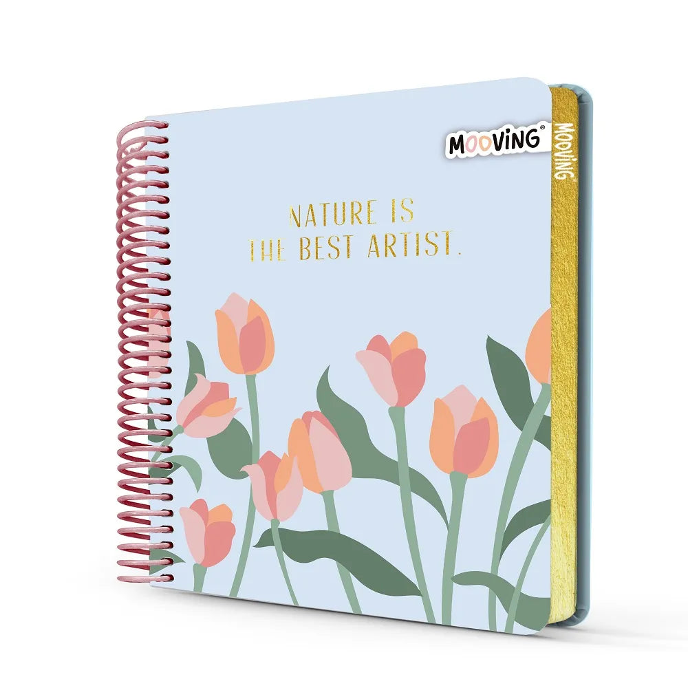 Cuaderno espiral A6 Premium Pocket Garden