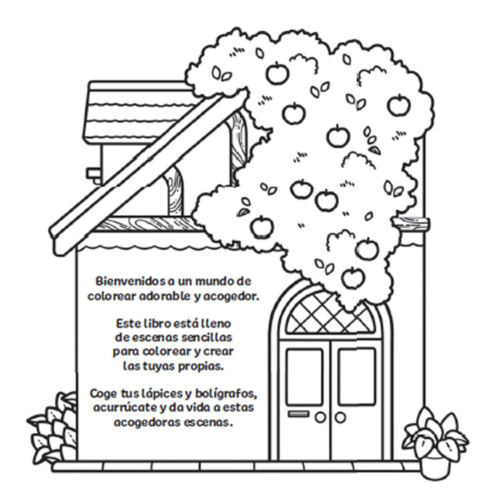 Cuaderno Cozy : colorea un universo tierno y acogedor
