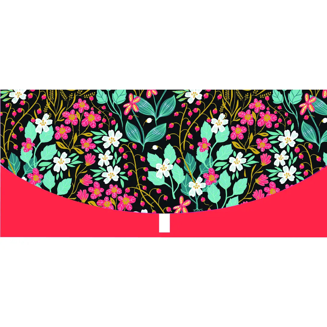 Sobre Money card Motivo flores