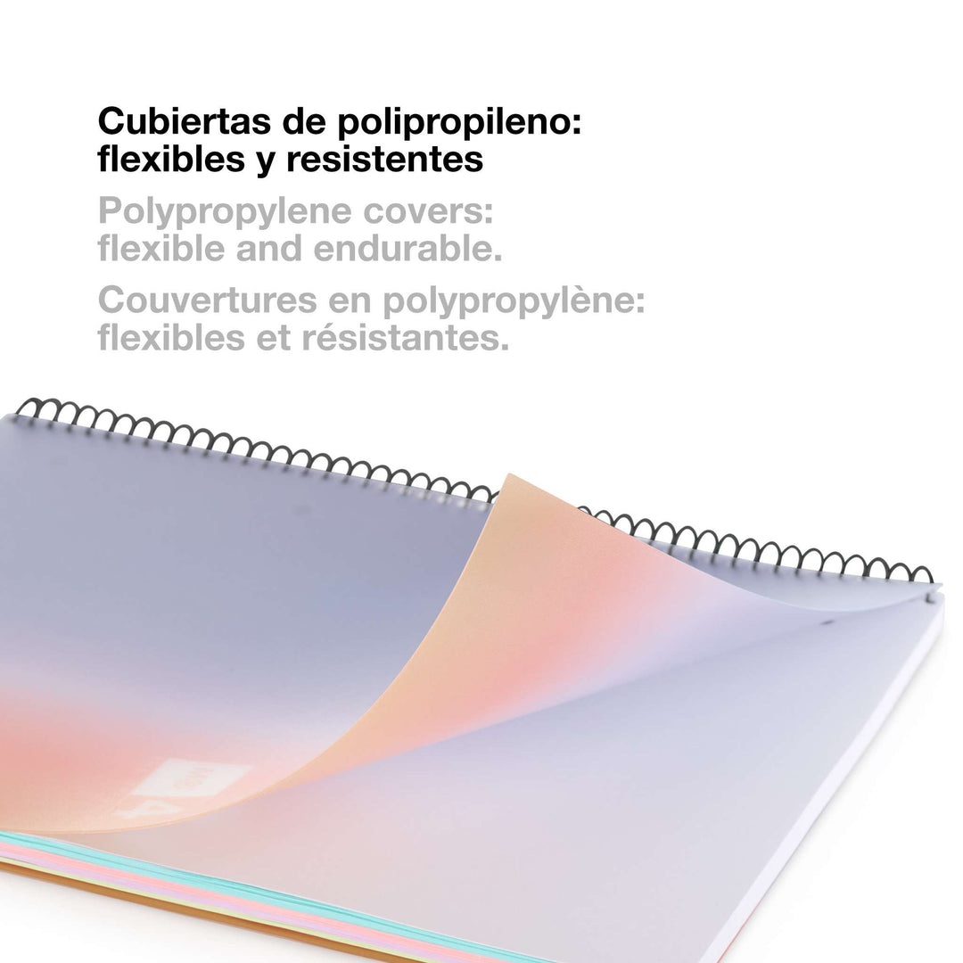 Cuaderno NB4 A5 120 CLA 70G PP Aurora Santorini
