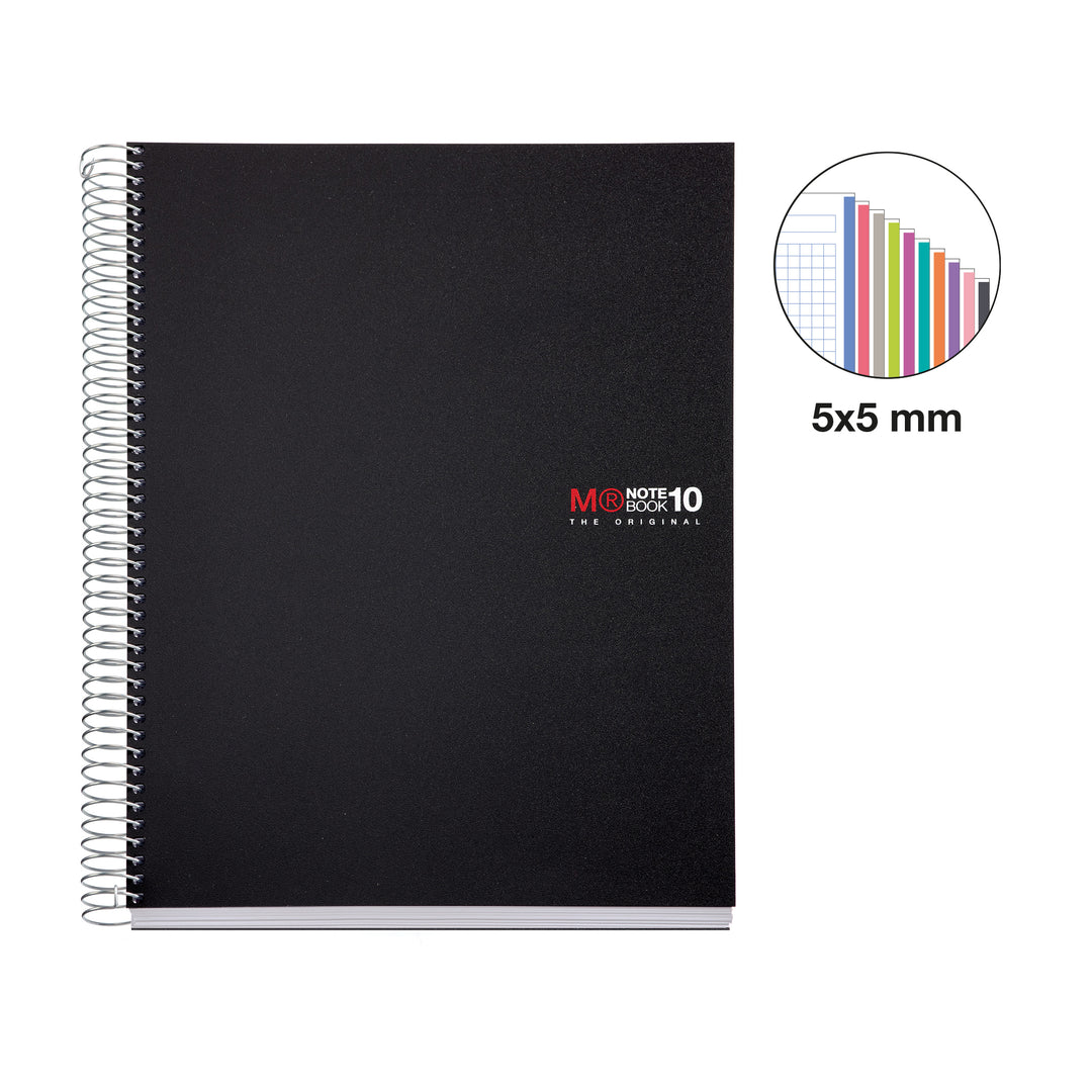 Cuaderno NB10 A4 200 CLA PP Negro