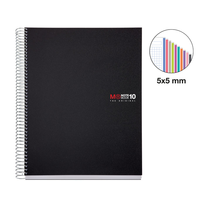Cuaderno NB10 A4 200 CLA PP Negro