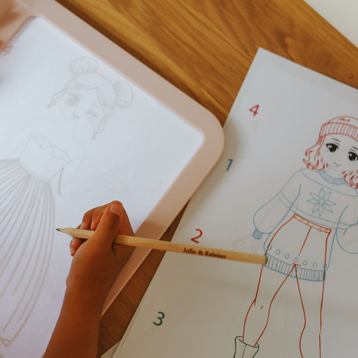 Kidydraw-Pro color rosa