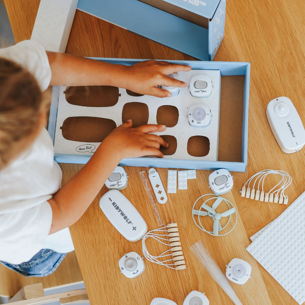 Kidyelec - Mi Primer Kit Eléctrico - Iniciación 11 piezas