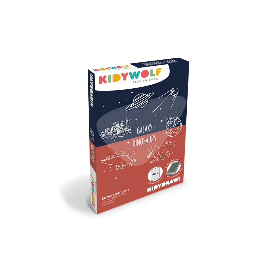 Plantillas Kidydraw mini Galaxy / Dinosaurs