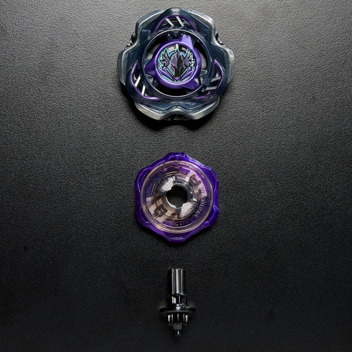 Beyblade X Kit Inicial – Top y lanzador para batallas épicas - Dark Perseus B 6-80W
