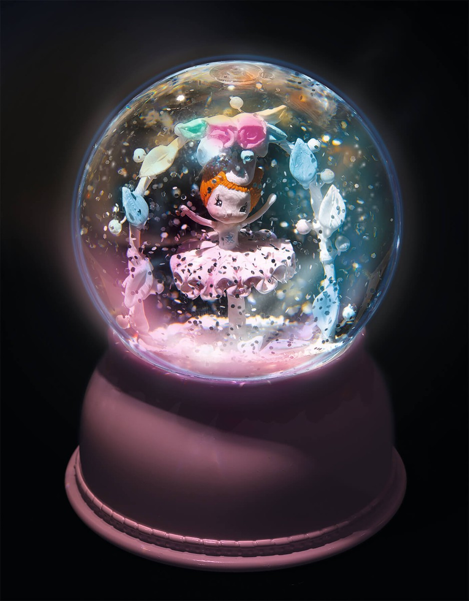 Lámpara bola de nieve Bailarina