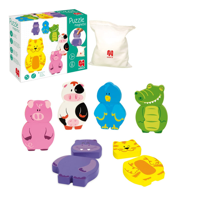 Puzzle Magnético Madera : Animales