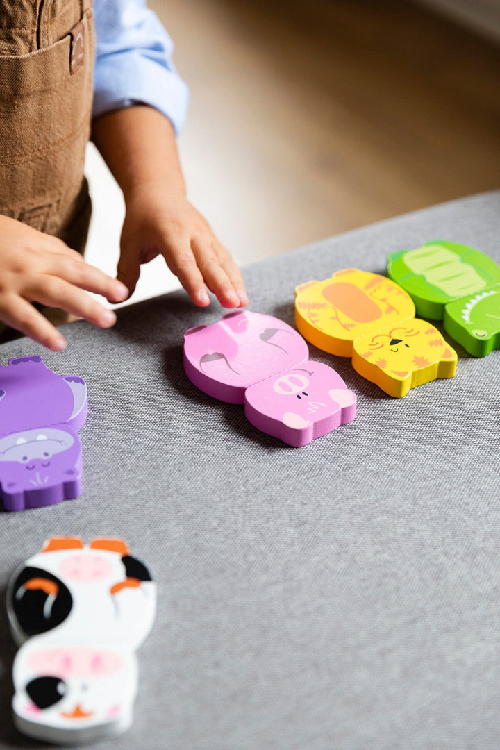 Puzzle Magnético Madera : Animales