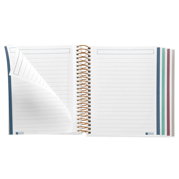 Notebook4 A6 100 Hojas Horizontal Poppies Highland Days