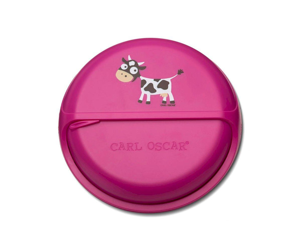 Caja de Almuerzo BentoDisc - Vaca purple