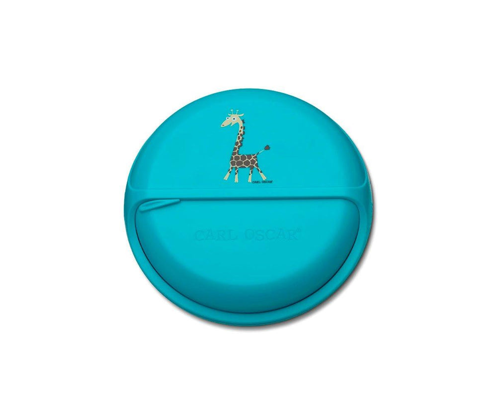 Caja de Almuerzo SnackDisc - Jirafa turquesa