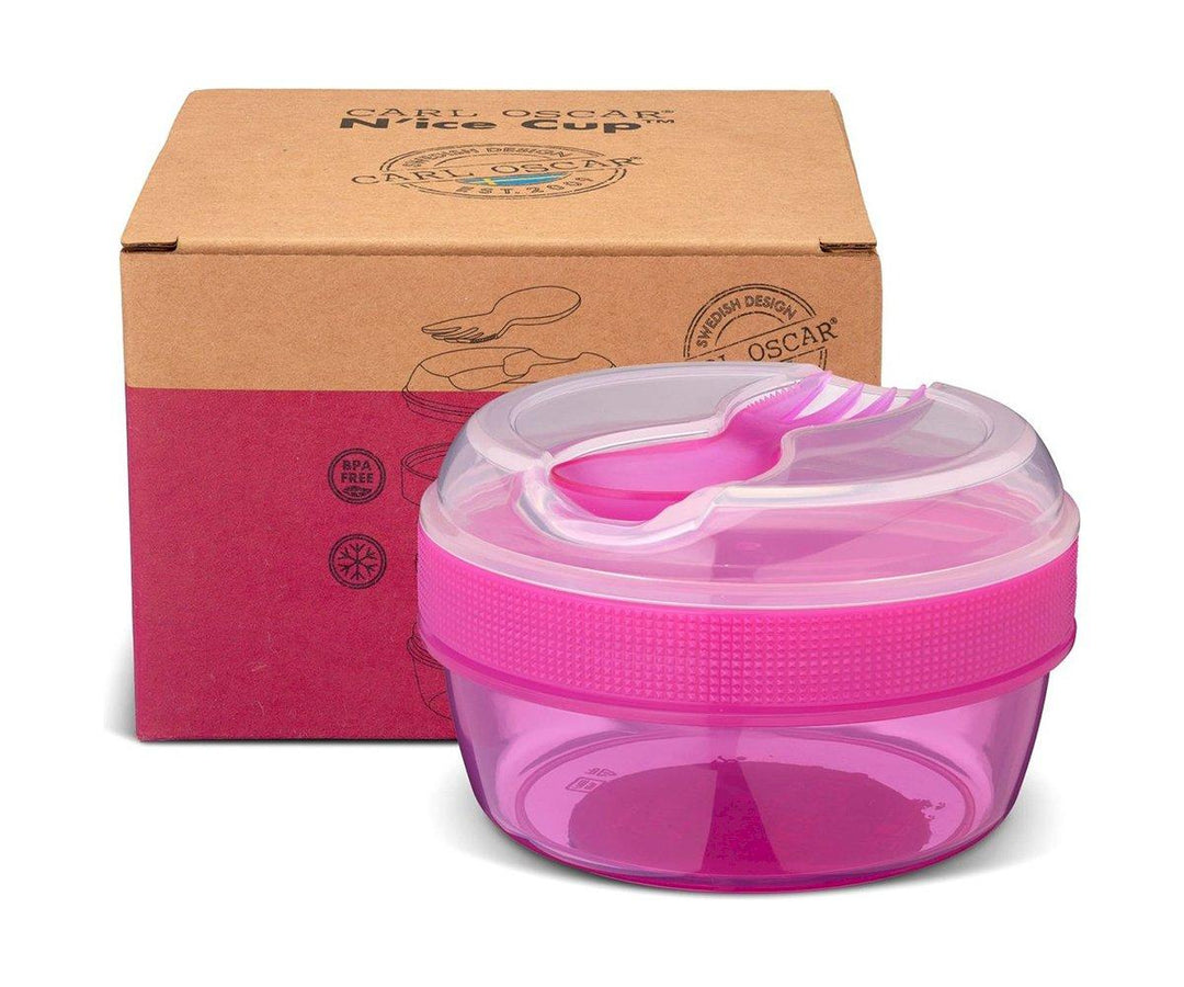 Caja Almuerzo con Tapa Refrigerante N'ice Cup Purple