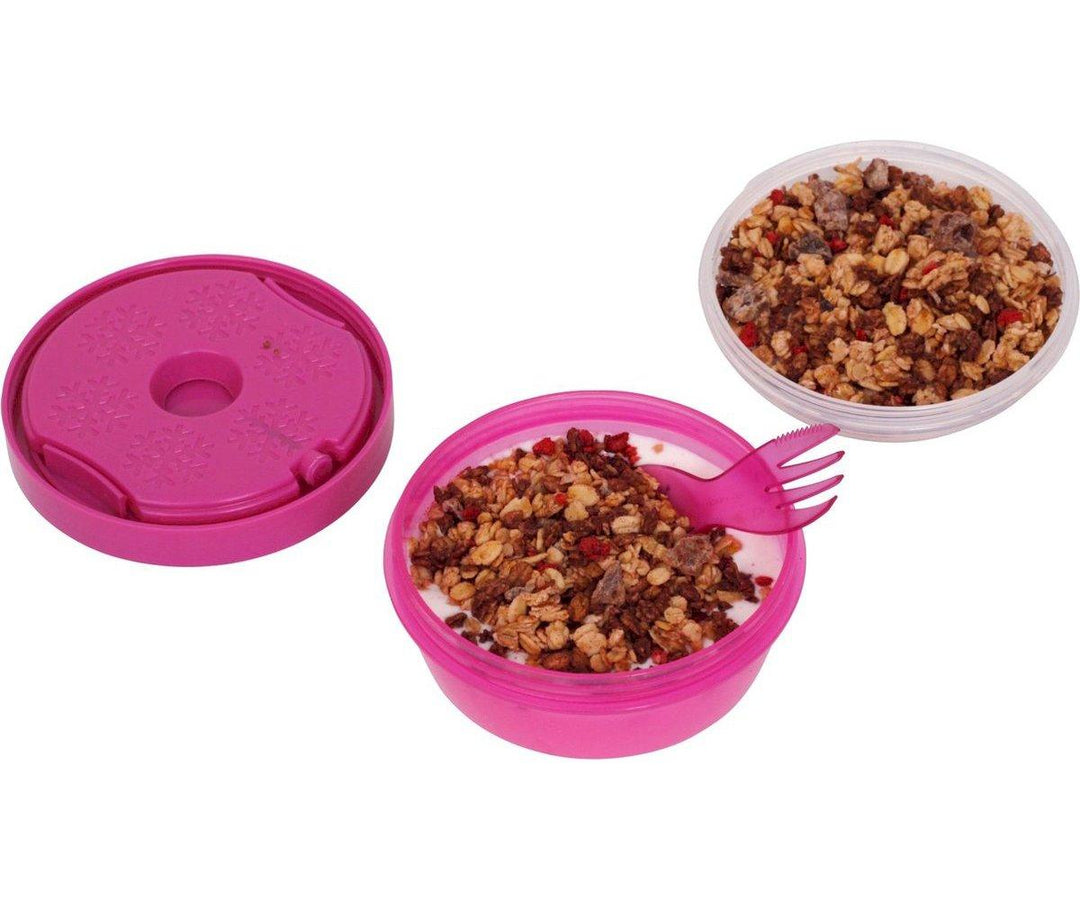 Caja Almuerzo con Tapa Refrigerante N'ice Cup Purple