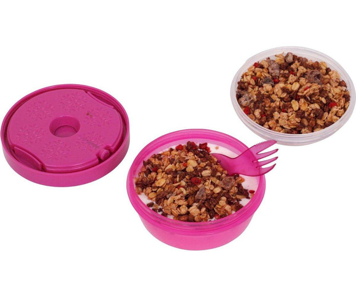Caja Almuerzo con Tapa Refrigerante N'ice Cup Purple