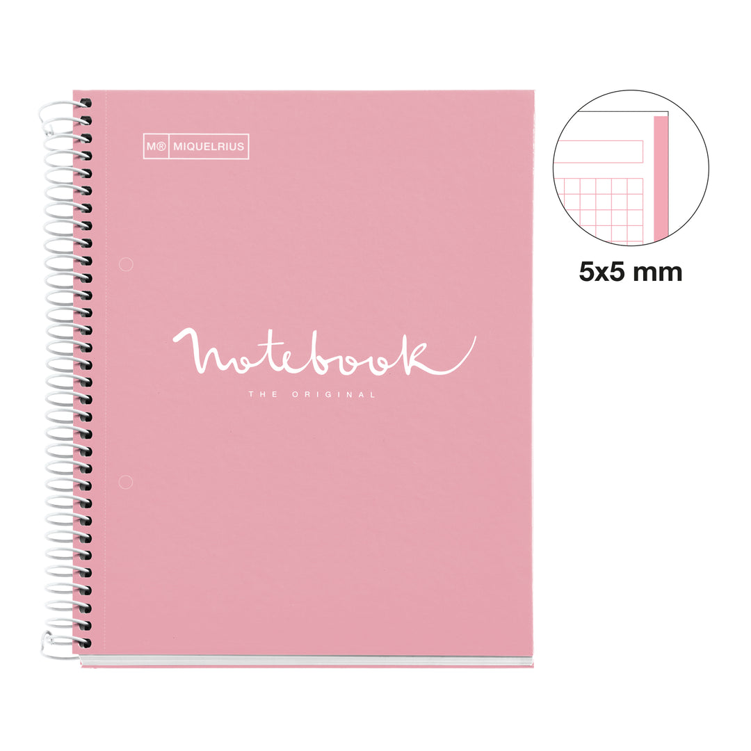 Cuaderno NB1 A5 80 CLA 90G Emotions Rosa