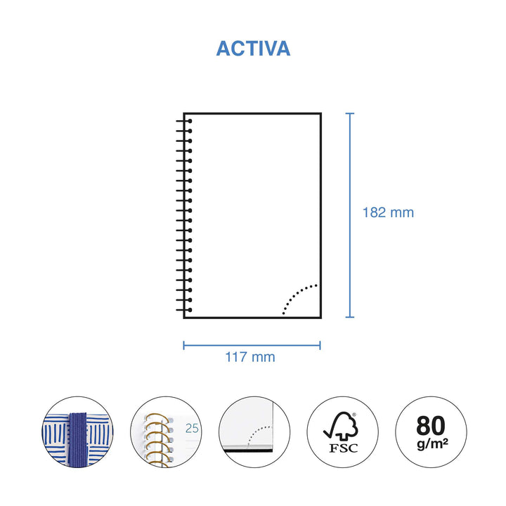 Agenda esp.activa S/V-cat trazos 26