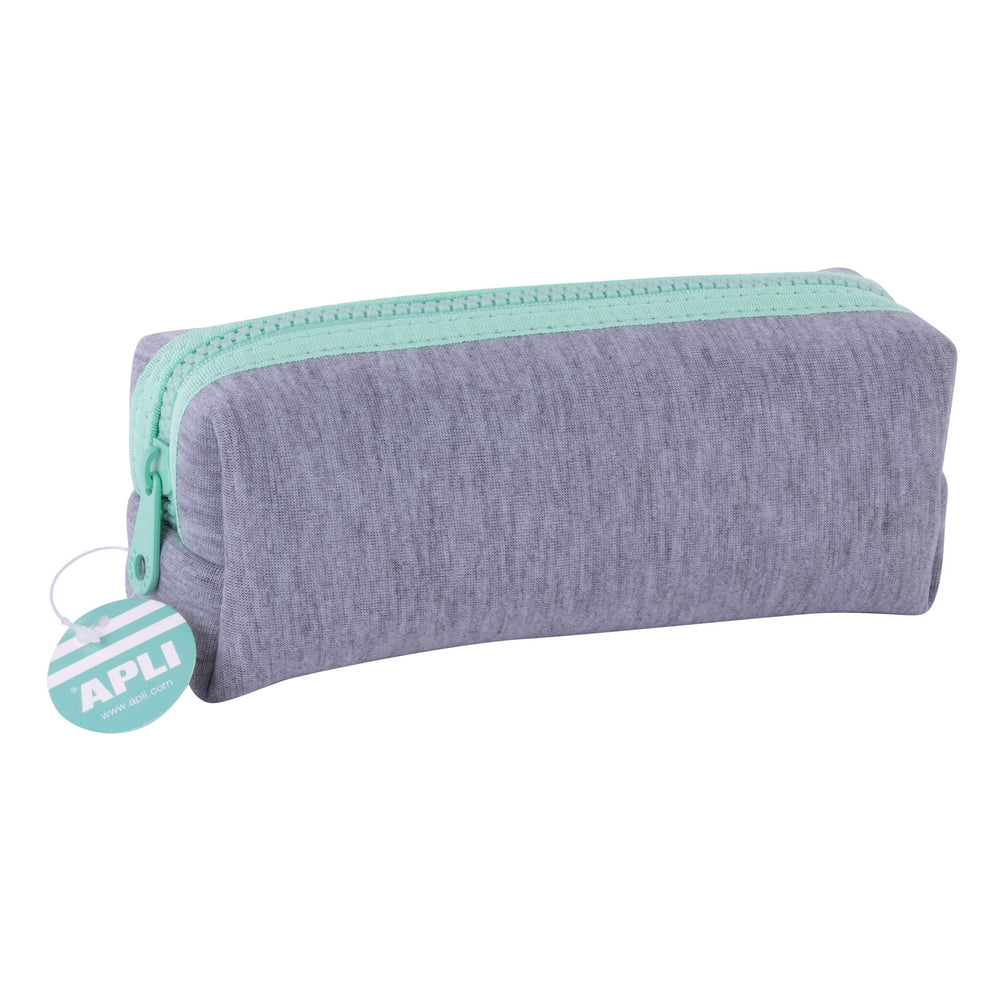 Estuche de neopreno urban collection cremallera verde