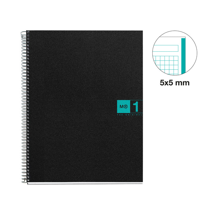 Cuaderno NB1 A4 80 CLA PP Turquesa