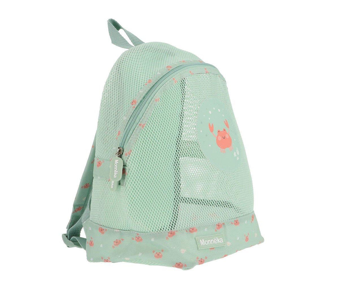 Mochila Infantil Antiarena Crab Sage