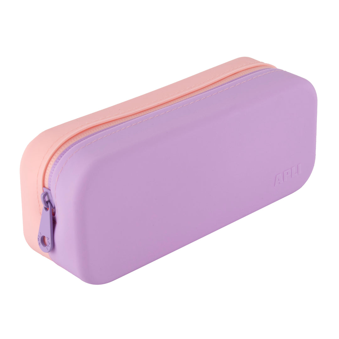 Estuche de silicona bicolor Nordik Lila - Rosa