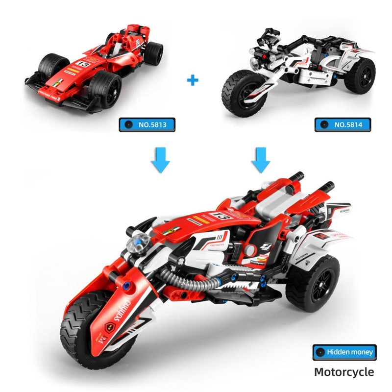 iMMaster Motocicleta - 198pzas. (Combinable con 605813)