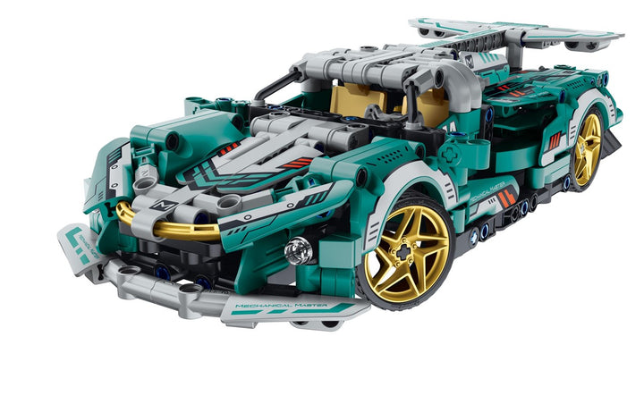 iMMaster Coche radio control verde mar - 450 pzas.