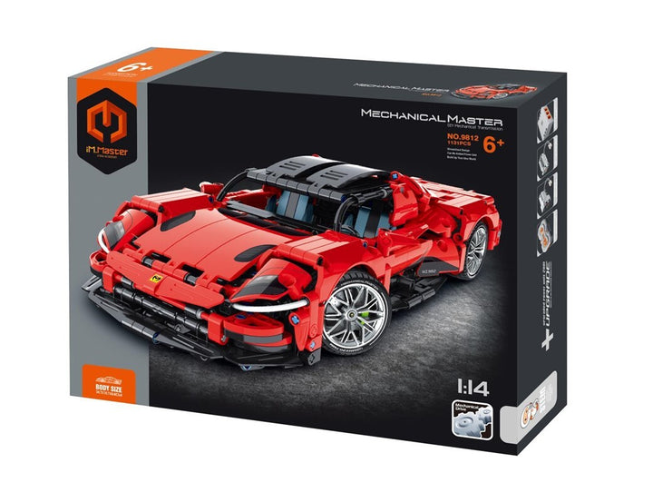 iMMaster Coche deportivo rojo - 1131pzas.