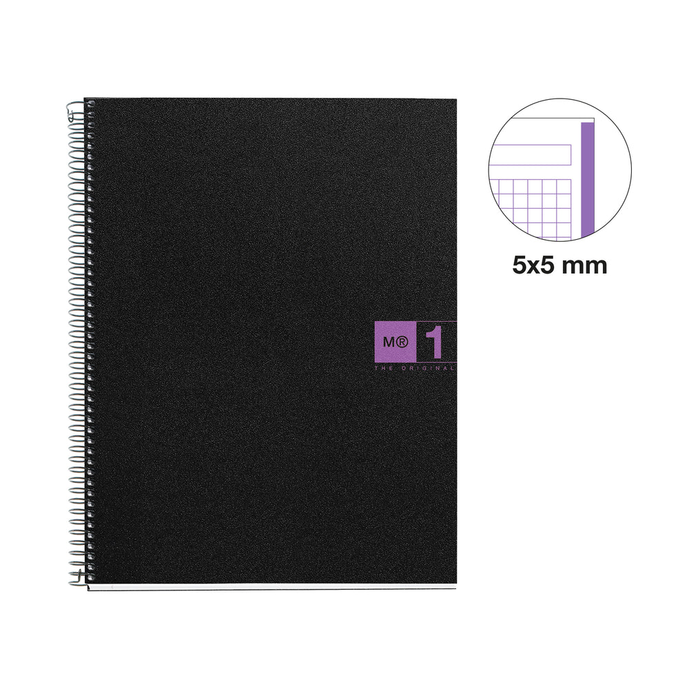Cuaderno NB1 A4 80 CLA PP Violeta