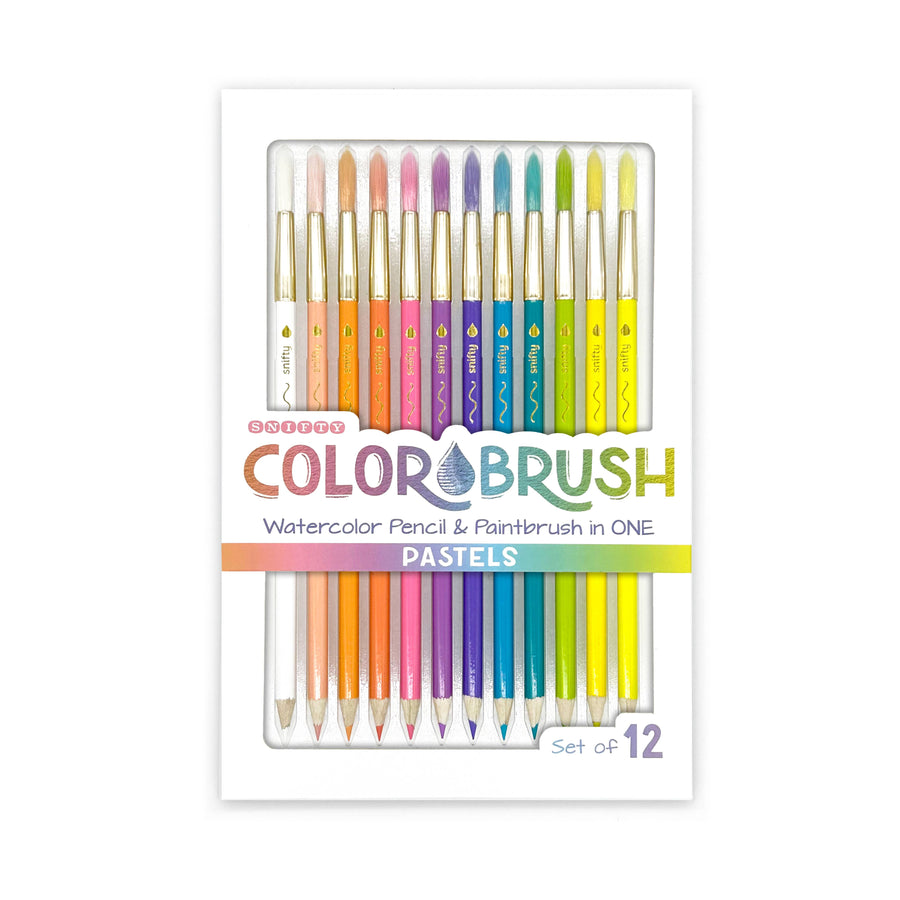 Pincel de colores pastel - acuarela lápiz/pincel