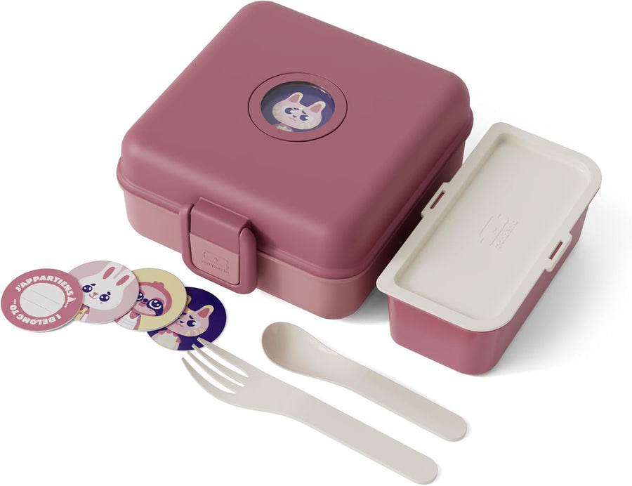 Caja Snacky Monbento Pink Blush