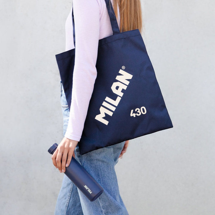 Bolsa tote bag colección 430 since 1918 - Azul marino